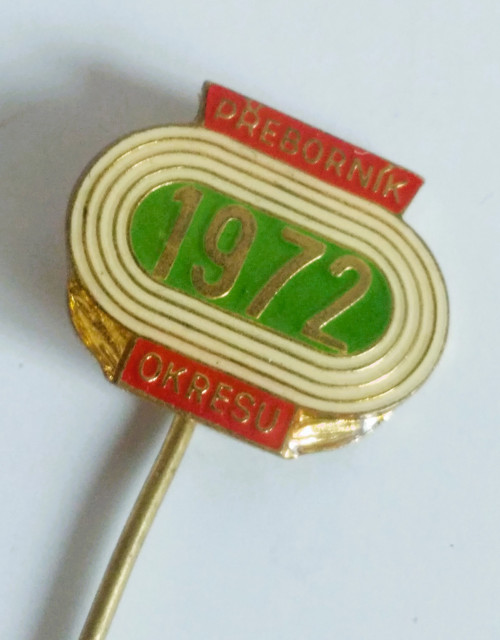 Odznak - Přeborník okresu 1972 — foto 4
