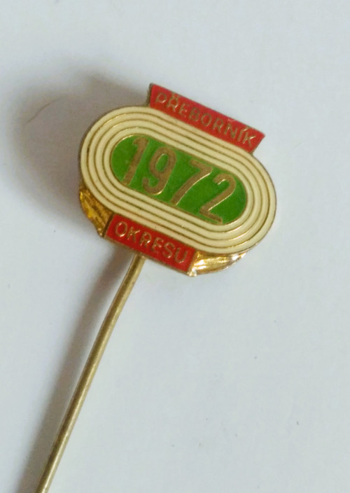 Odznak - Přeborník okresu 1972 — foto 2