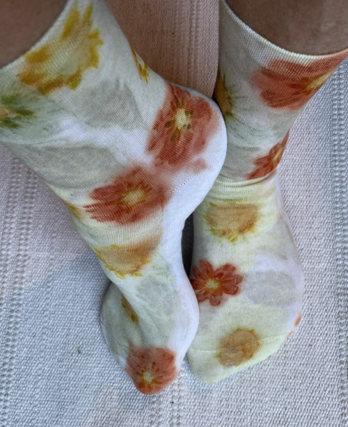Ponožky ecoprint — foto 2