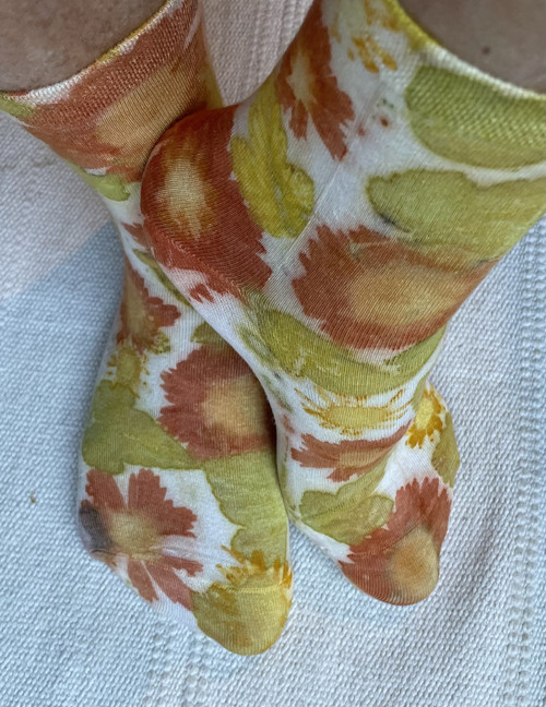 Ponožky ecoprint — foto 2