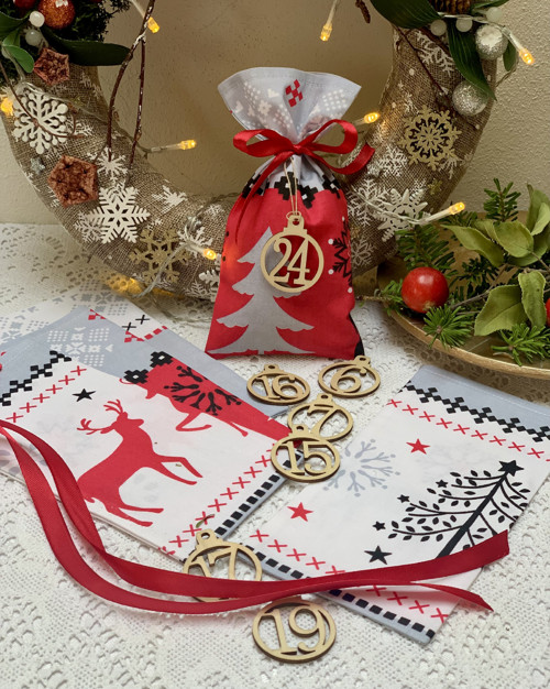 Adventní kalendář s jeleny — foto 3