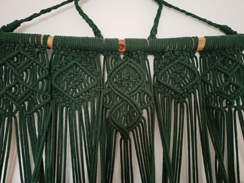 Boho macramé závěs na 5 květináčů — foto 6