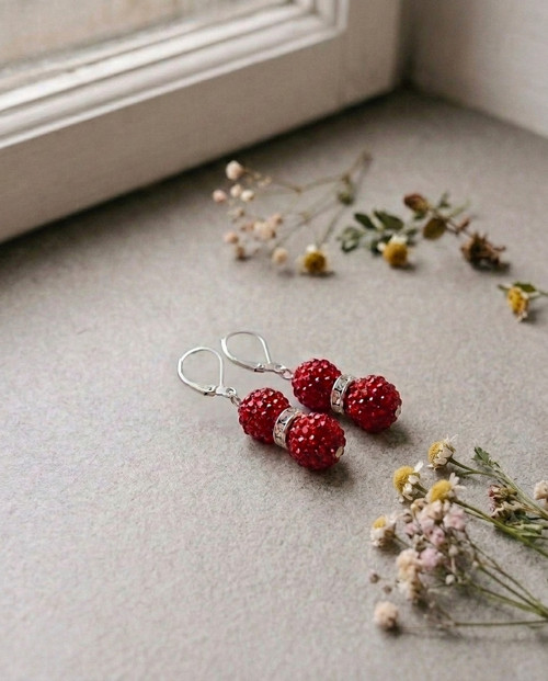 Náušnice třpytivé Shamballky — foto 6