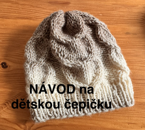 NÁVOD na dětskou čepičku — foto 2