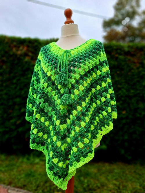 Poncho ultra soft -neonek + — foto 6