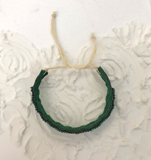 Pánský - ručně tkaný náramek Evil Eye — foto 2