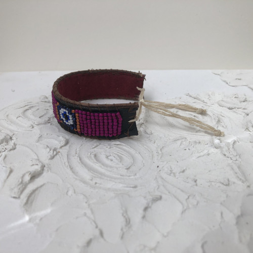 Dámský - ručně tkaný náramek Evil Eye — foto 2