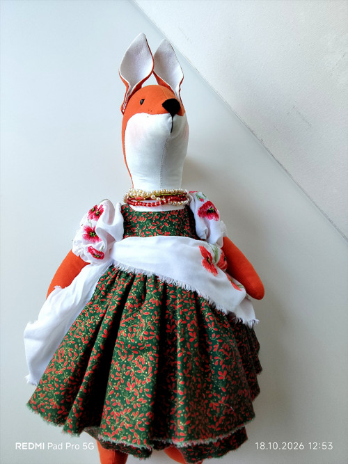 Interiérová hračka Liška — foto 3