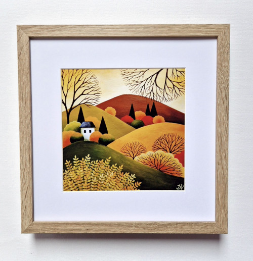 Babí léto - tisk v rámu (28x28 cm) — foto 5