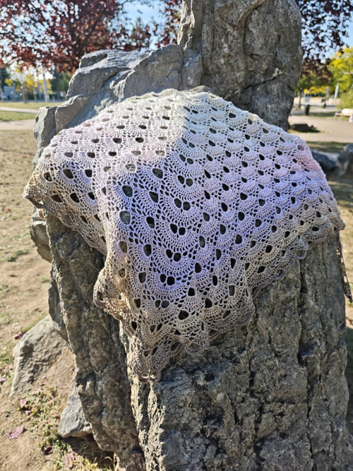 Háčkovaný šátek — foto 2