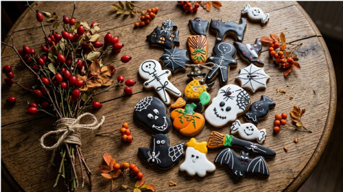 Halloween - mix perníčky (doprodej 38 kusů) — foto 2