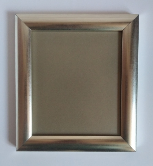 Dřevěný rámeček - stříbrný — foto 2
