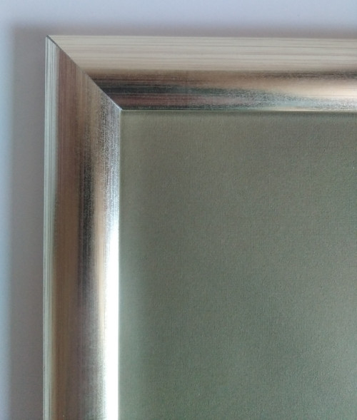 Dřevěný rámeček - stříbrný — foto 3