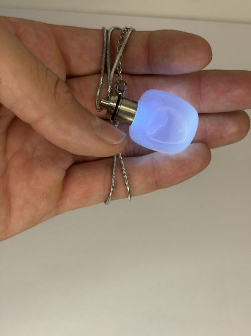 Svítící náhrdelník Fluorit — foto 2