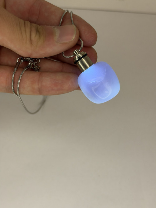 Svítící náhrdelník Fluorit — foto 4