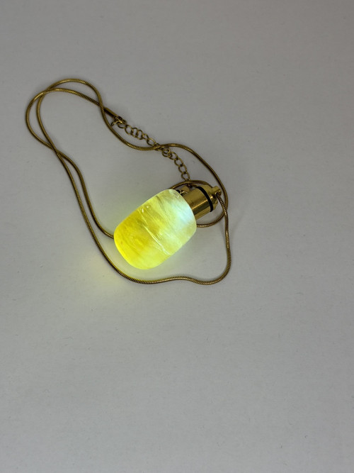 Svítící náhrdelník Fluorit — foto 5