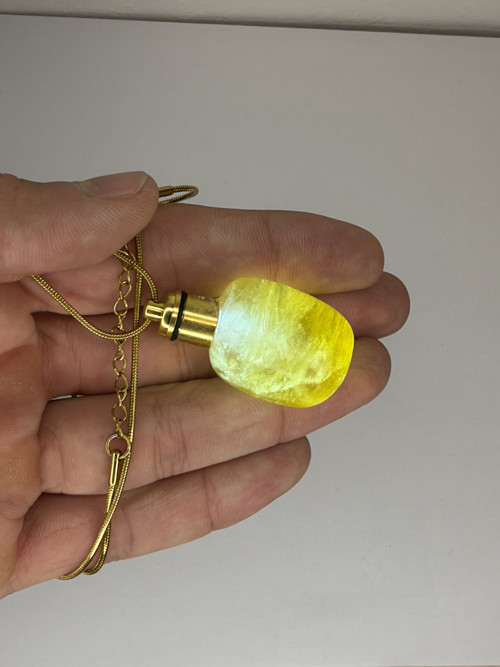 Svítící náhrdelník Fluorit — foto 2