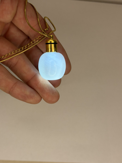 Svítící náhrdelník Fluorit — foto 4