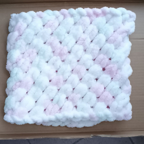 Puffy nákrčník bílorůžový — foto 2