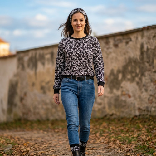 Mikina KVĚTY — foto 2