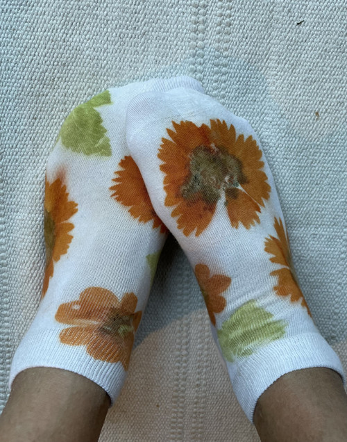 Ponožky ecoprint — foto 5