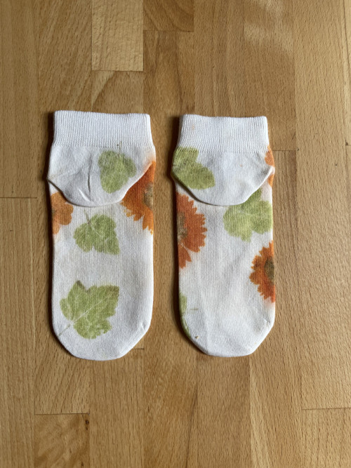 Ponožky ecoprint — foto 4