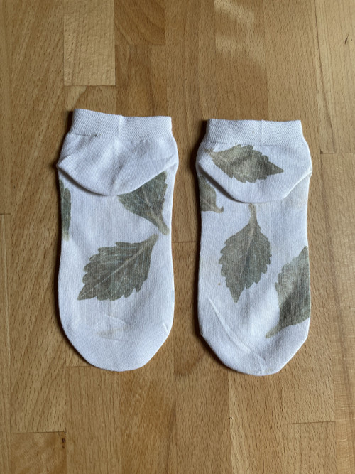 Ponožky ecoprint — foto 5
