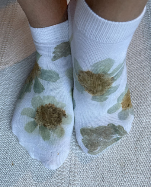 Ponožky ecoprint — foto 5