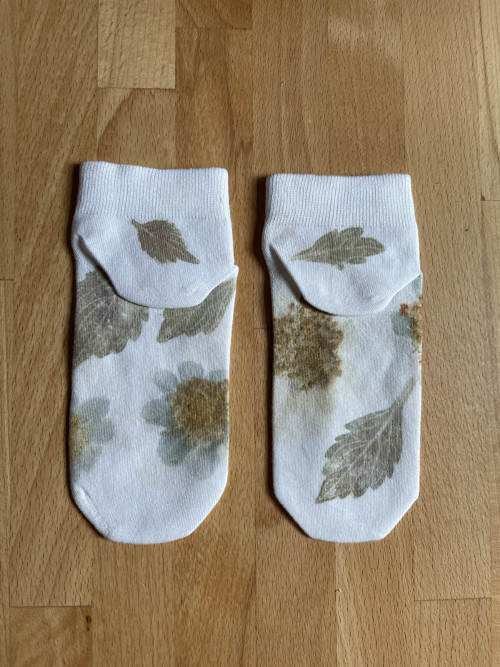 Ponožky ecoprint — foto 4