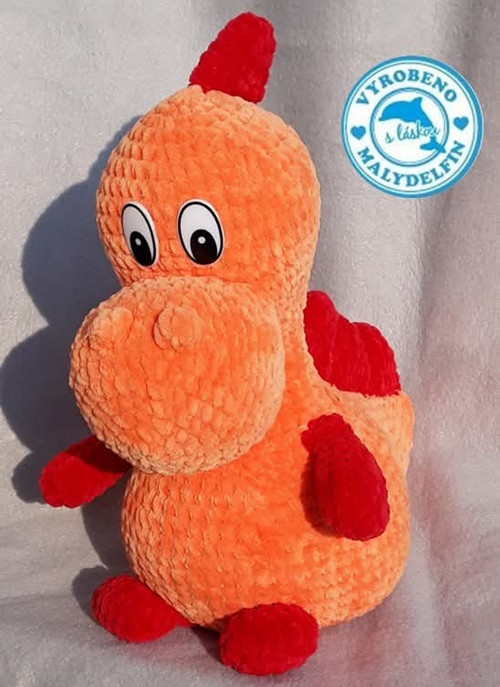Háčkovaný Dráčkosaurus – návod PDF — foto 3