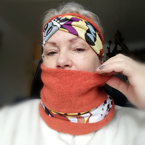 Nákrčník a čelenka- zateplená — foto 4