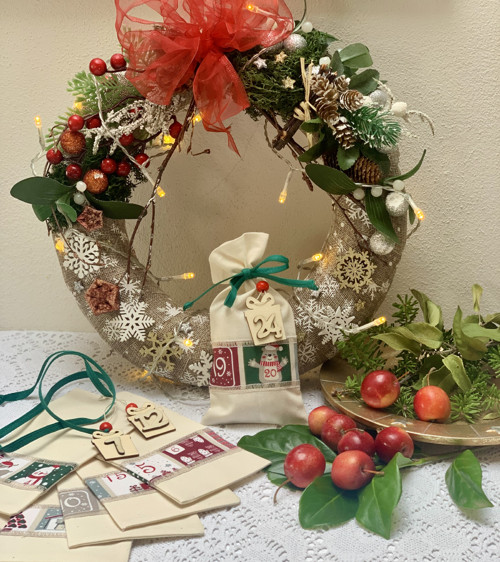 Adventní kalendář pytlíčkový - Čísla — foto 2