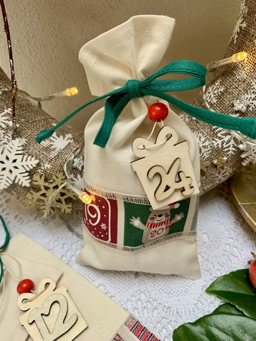 Adventní kalendář pytlíčkový - Čísla — foto 5