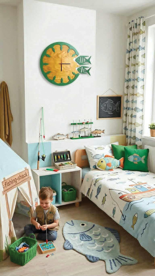 ČASORYBKY - nástěnné hodiny — foto 4