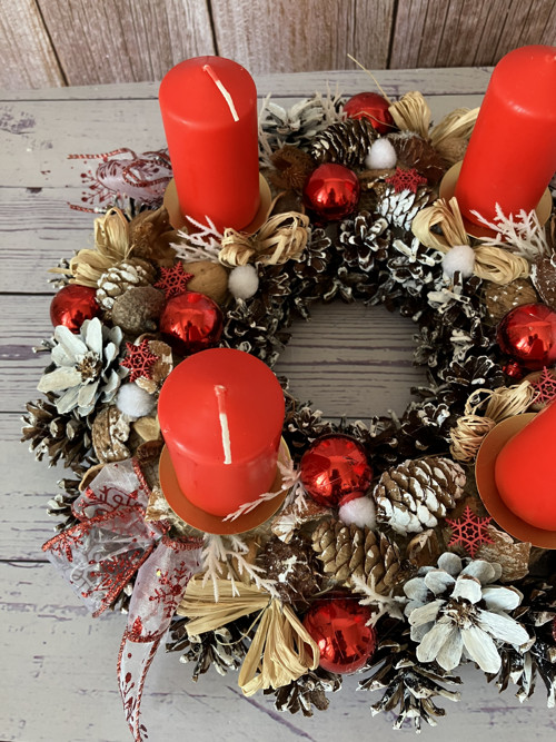 Adventní věnec - Vánoční pohoda — foto 3
