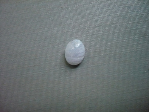 Kabošon - chalcedon krajkový 9 mm, č.37C — foto 2