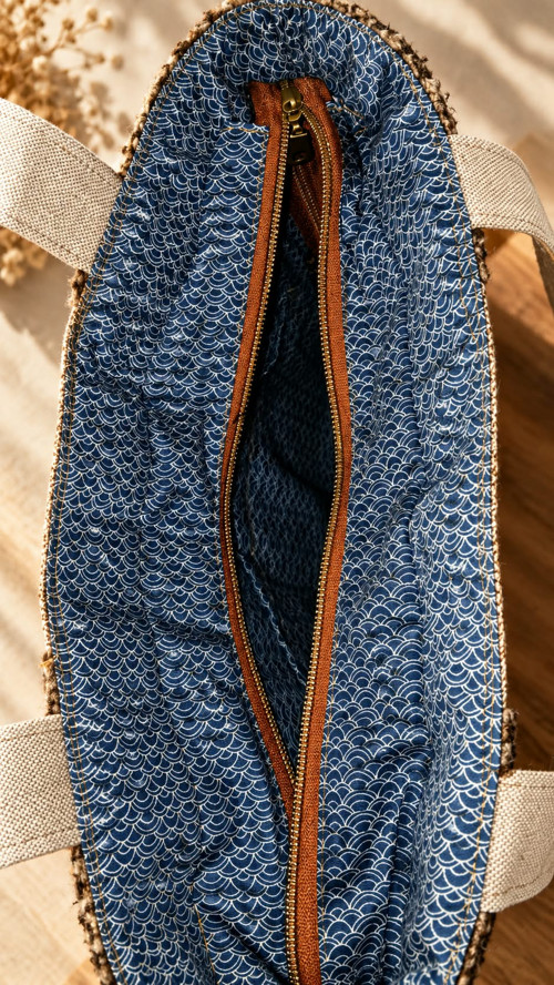 Ántré- Maxi Denimová kabela " Brown Heritage " — foto 6