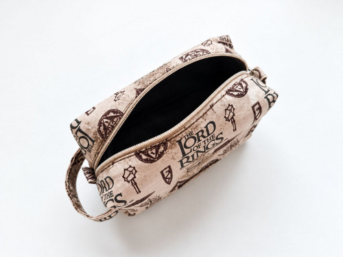 Kapsička Pán Prsteňov (pouch) - svetlá — foto 3