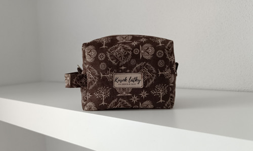 Kapsička Pán Prsteňov (pouch) - tmavá — foto 3