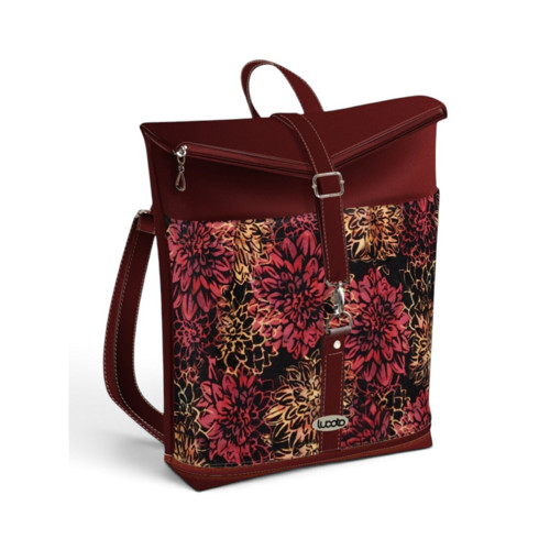 Městský batoh Peny Batik – vínová — foto 3