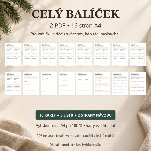 Babičko, dědo, povídej | 36 karet PDF — foto 4