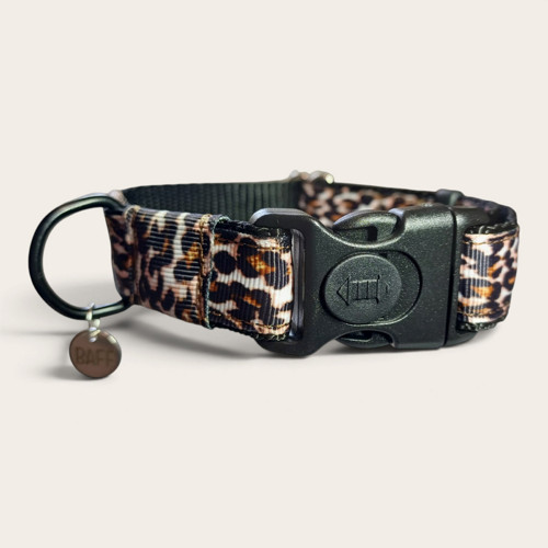 Obojek XS/S - leopard hnědý — foto 4