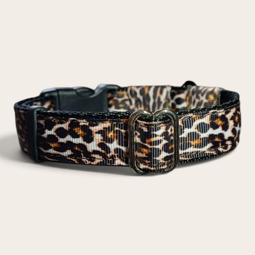 Obojek XS/S - leopard hnědý — foto 5