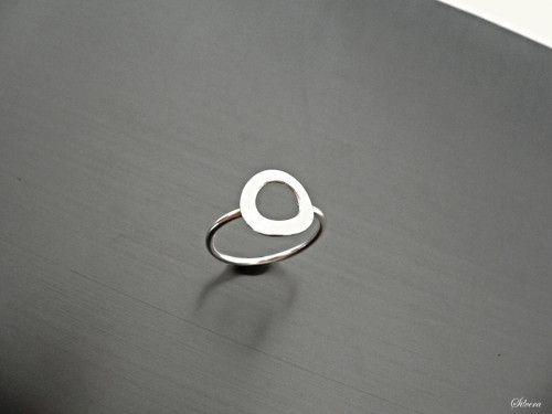 Stříbrný 925 prstýnek Pure Circle — foto 4