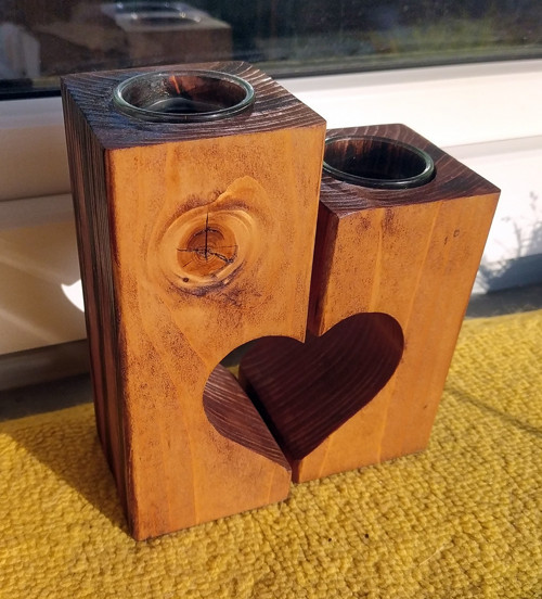 Romantické svícny, sada 2 ks — foto 4