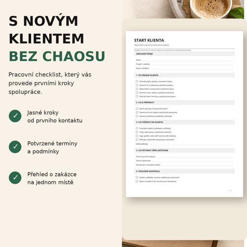 Start klienta – uvítací balíček pro freelancery — foto 2