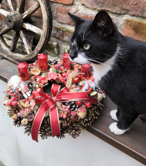 Adventní svícen s louskáčky — foto 4
