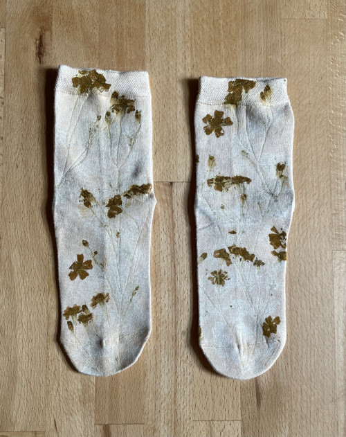 Ponožky ecoprint — foto 2