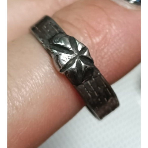 Prsten kovářský 18 – obvod 61,5 mm — foto 2
