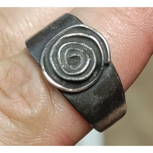 Prsten kovářský 16 – obvod 62-63 mm — foto 2
